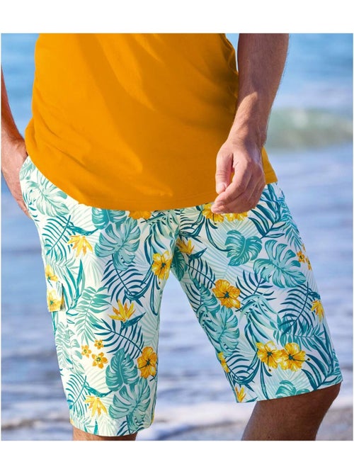 Bermuda de bain hawaï - atlas for men - Kiabi Bermuda de bain hawaï - atlas for men - Kiabi