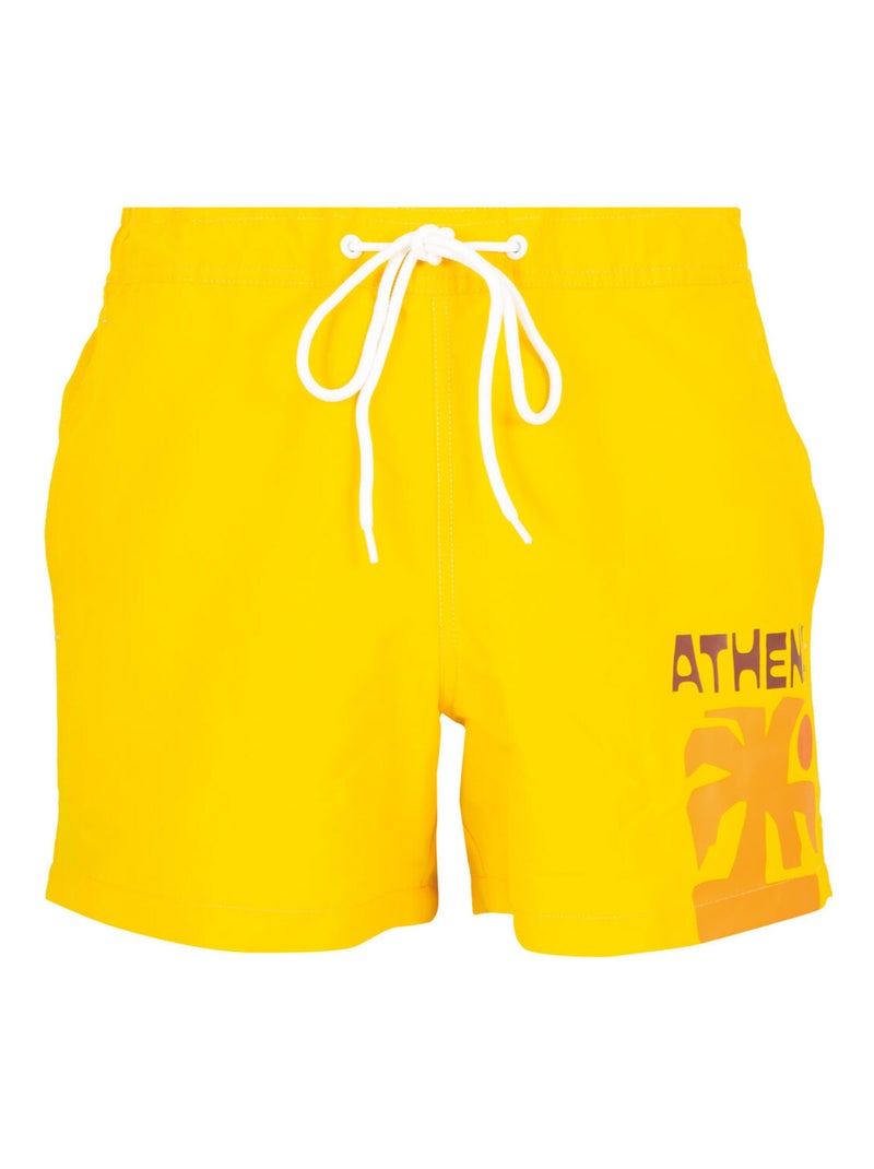 Bermuda de bain homme summer vibes athena Jaune - Kiabi