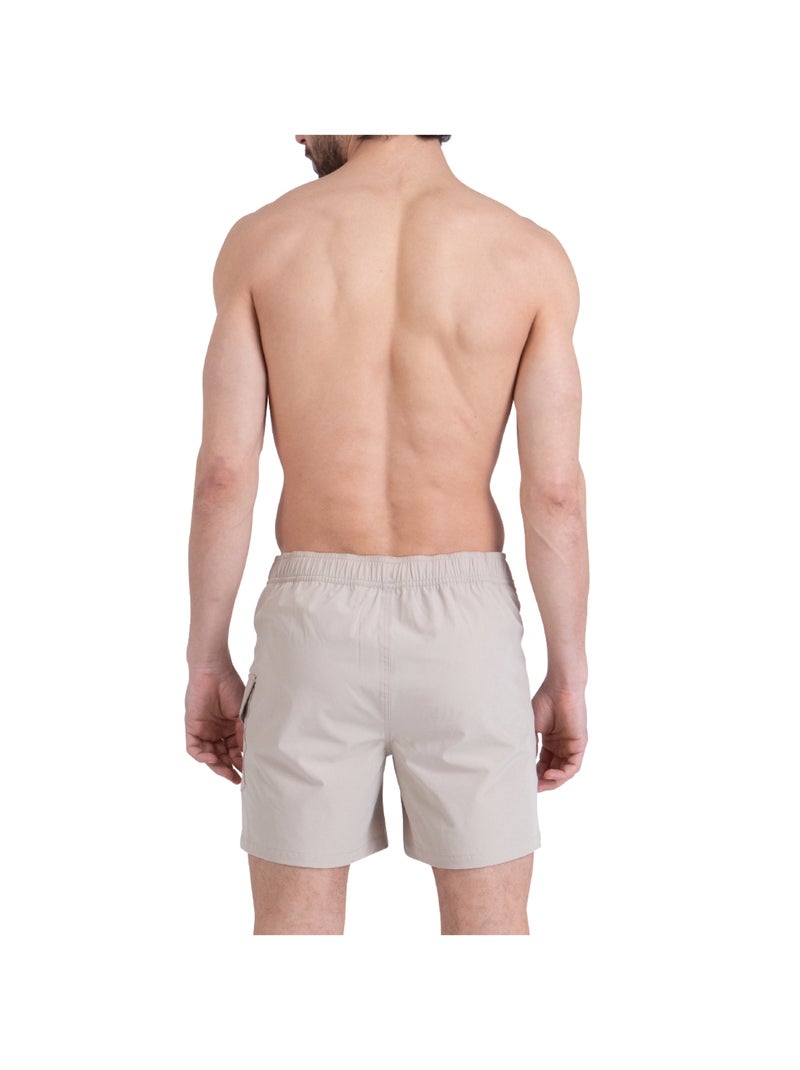 Bermuda de bain medium homme traveler stretch athena Beige - Kiabi