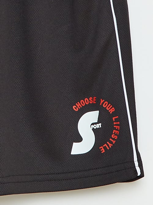 Bermuda de sport léger avec poches - Kiabi