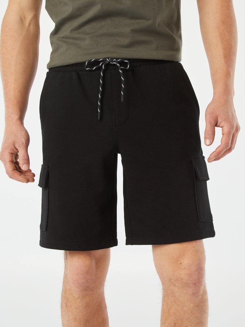 Bermuda de sport noir - Kiabi