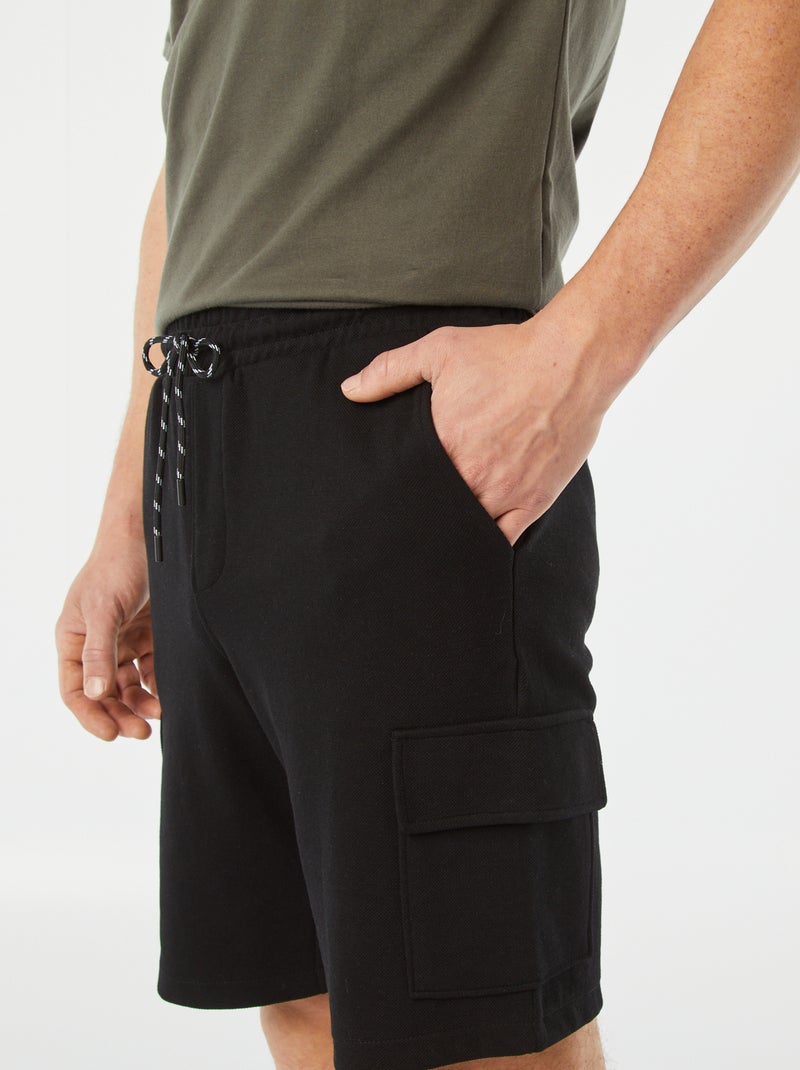 Bermuda de sport noir - Kiabi