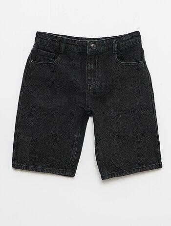 Bermuda denim slim fit stretch en coton