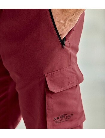 Bermuda Détente Microfibre Multipoche - ATLAS FOR MEN