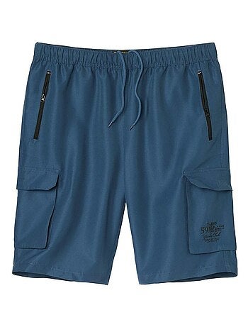 Bermuda Détente Microfibre Multipoches - ATLAS FOR MEN