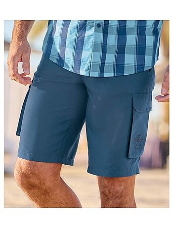 Bermuda Détente Microfibre Multipoches - ATLAS FOR MEN