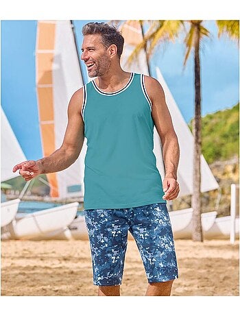Bermuda Détente Molleton Tie and Dye - ATLAS FOR MEN