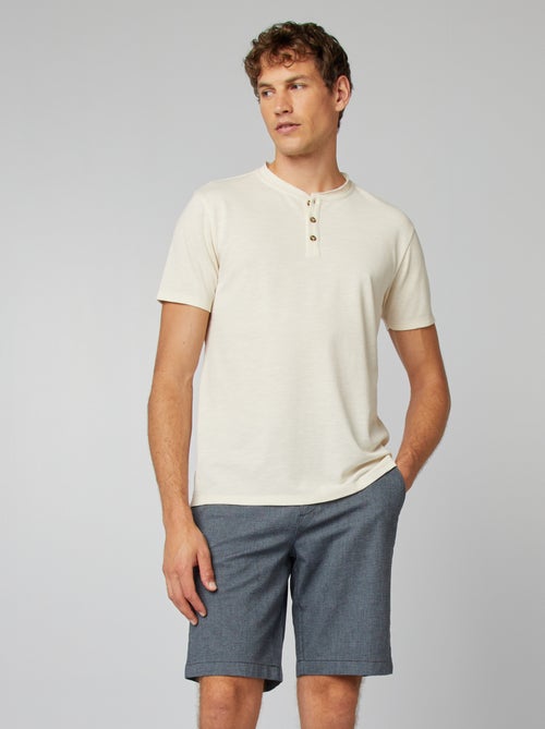 Bermuda en chino façon twill - Kiabi