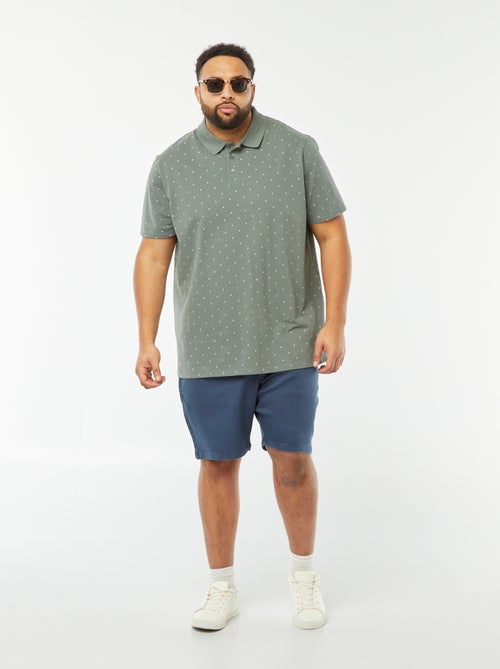 Bermuda en denim coloré - Kiabi