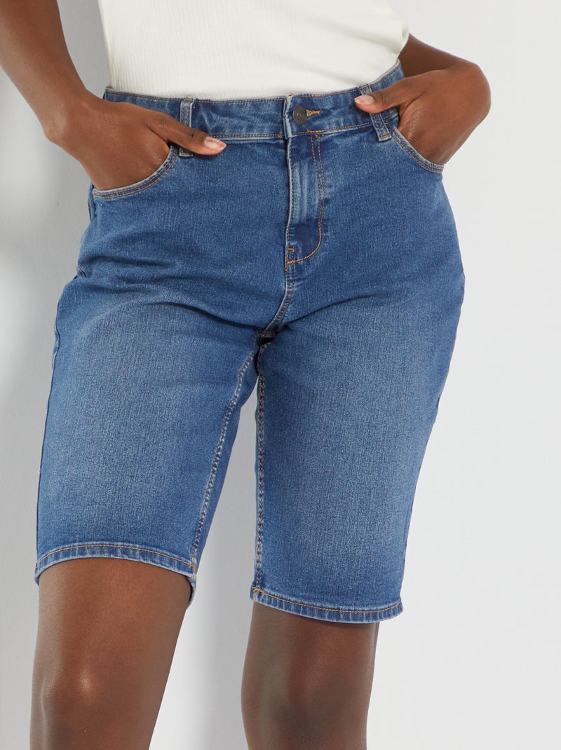 Bermuda en denim Stone - Kiabi