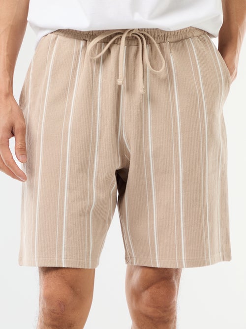 Bermuda en French Terry - Kiabi