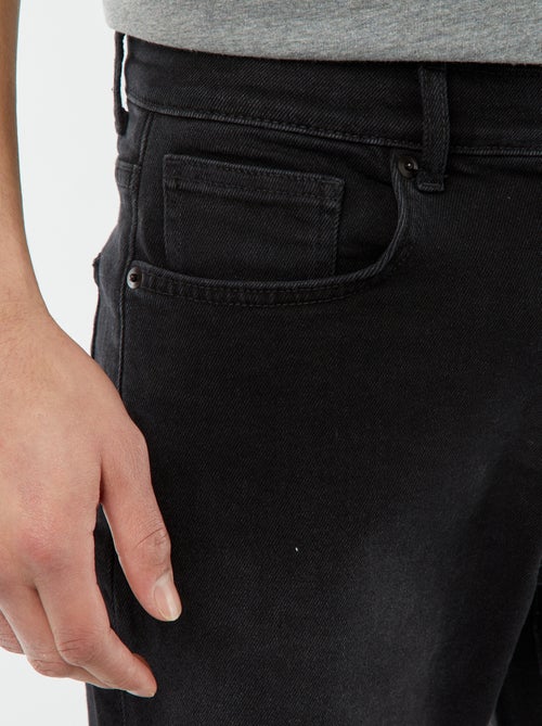 Bermuda en jean 5 poches - Kiabi