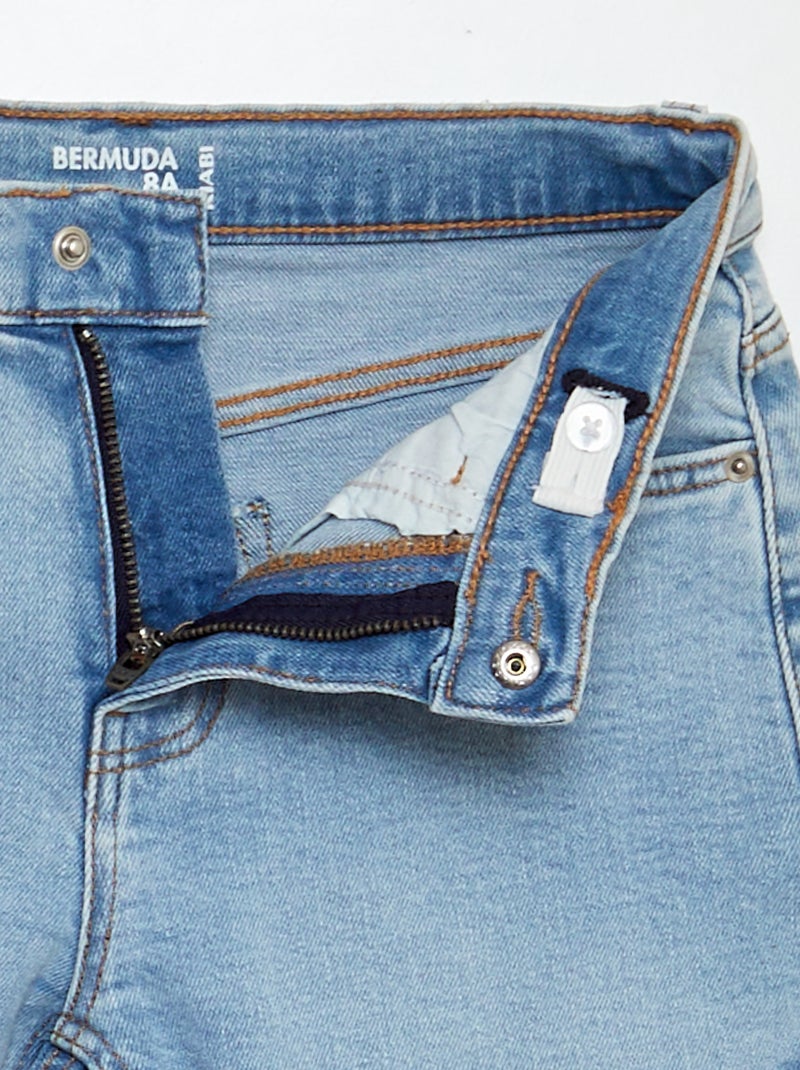 Bermuda en jean BLEU - Kiabi