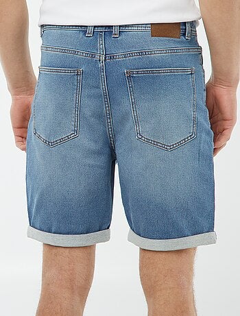 Bermuda en jean slim