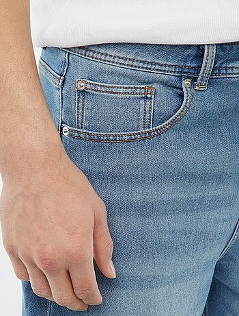 Bermuda en jean slim