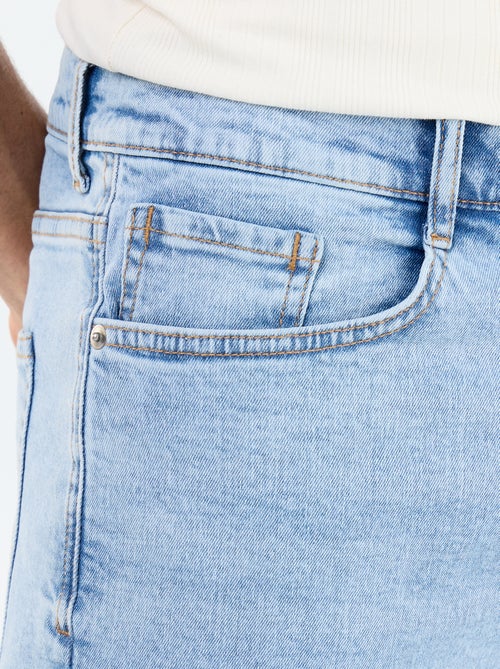 Bermuda en jean slim fit - Kiabi