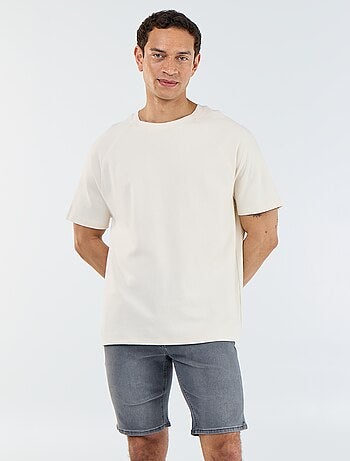 Bermuda en jean slim fit