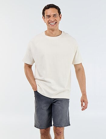 Bermuda en jean slim fit