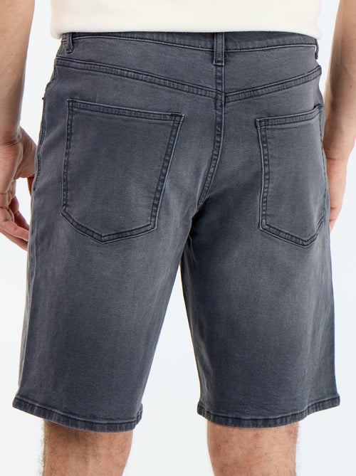 Bermuda en jean slim fit - Kiabi