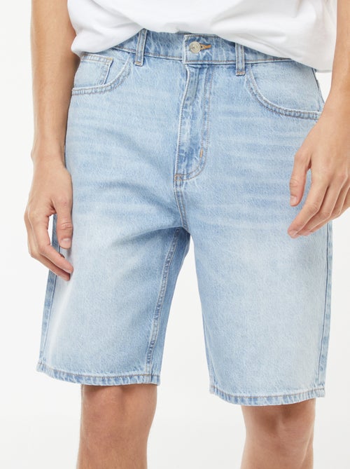 Bermuda en jean - Kiabi