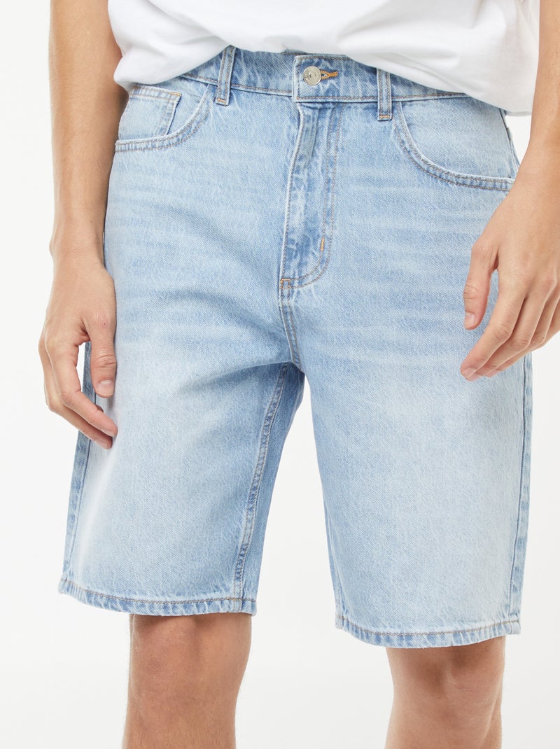 Bermuda en jean Triple stone - Kiabi