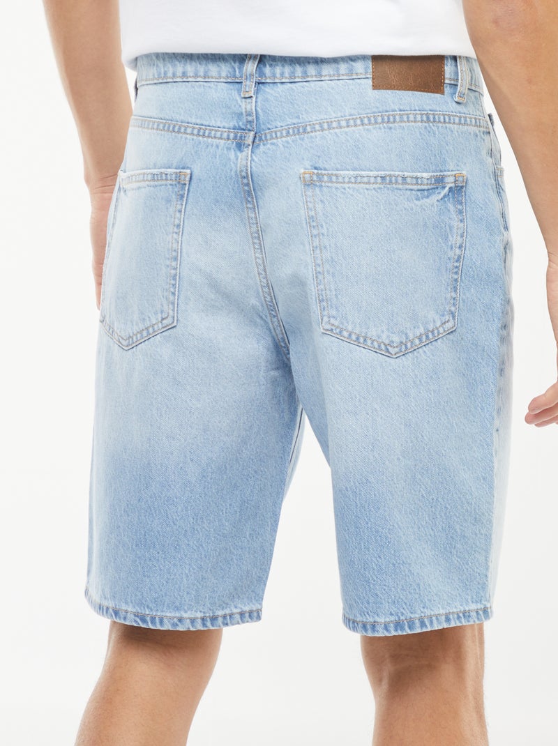 Bermuda en jean Triple stone - Kiabi
