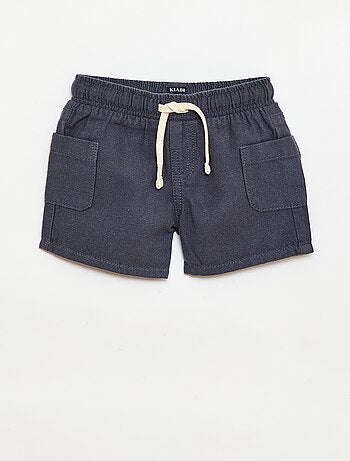 Bermuda en lin mélangé