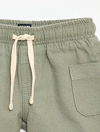 Bermuda en lin mélangé