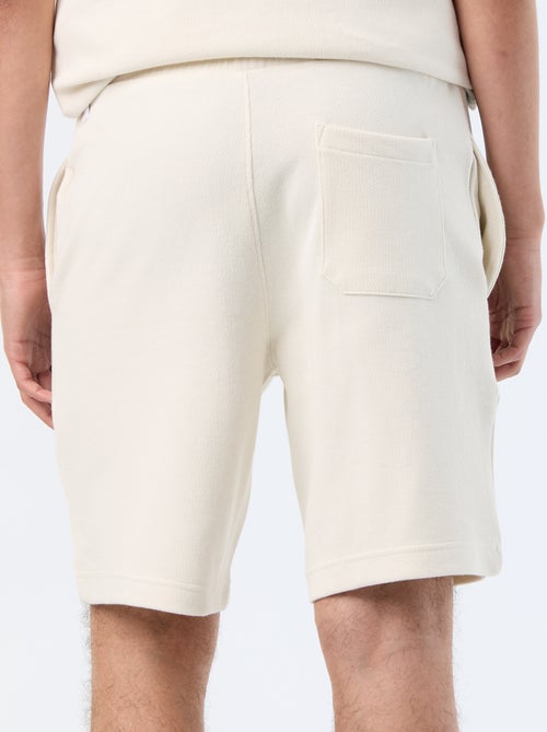 Bermuda en maille lourde - Kiabi