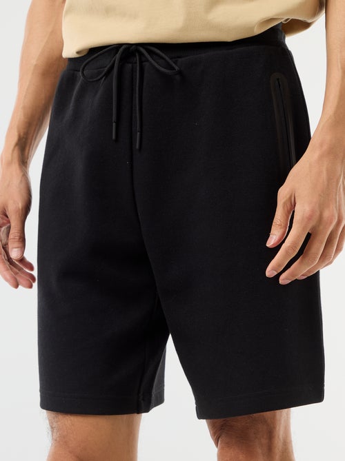 Bermuda en maille piqué style sport - Kiabi