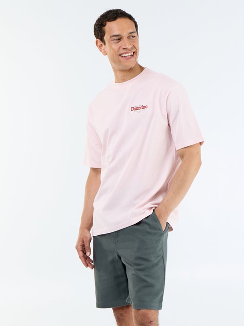 Bermuda en molleton léger avec cordons de serrage - Kiabi