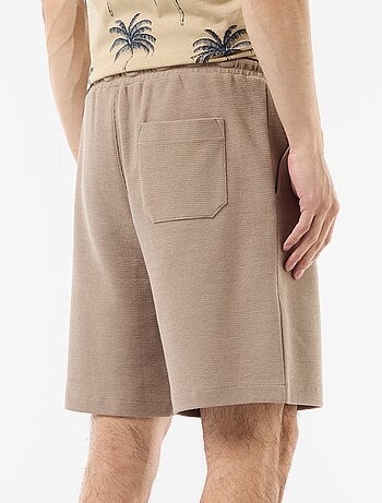 Bermuda en molleton léger (french-terry)