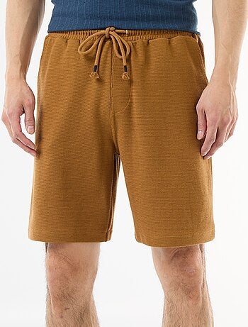Bermuda en molleton léger (french-terry)