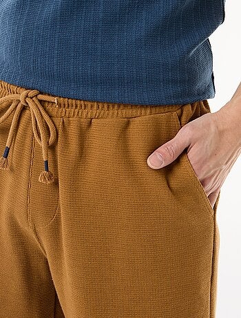 Bermuda en molleton léger (french-terry)