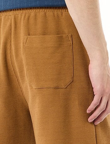 Bermuda en molleton léger (french-terry)