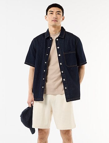 Bermuda en molleton léger (french-terry)