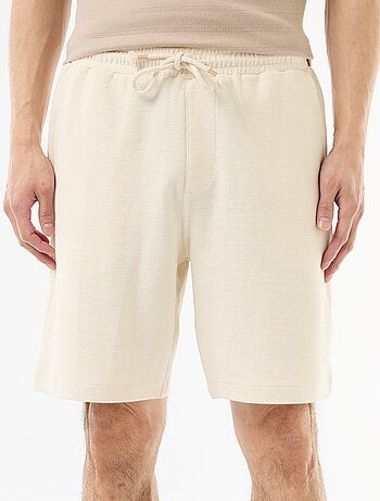 Bermuda en molleton léger (french-terry)