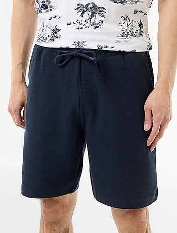 Bermuda en molleton léger (french-terry)