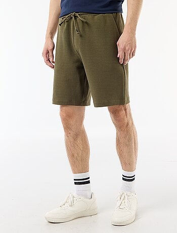 Bermuda en molleton léger (french-terry)