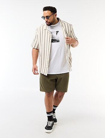 Bermuda en molleton léger