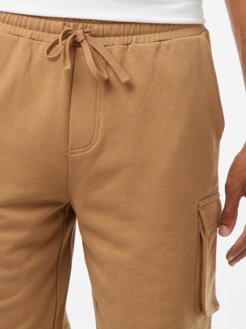 Bermuda en molleton léger multipoches - Kiabi Bermuda en molleton léger multipoches - Kiabi