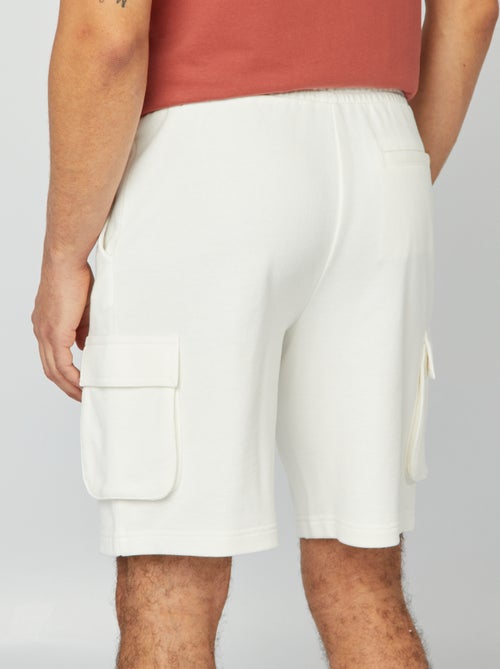 Bermuda en molleton léger multipoches - Kiabi