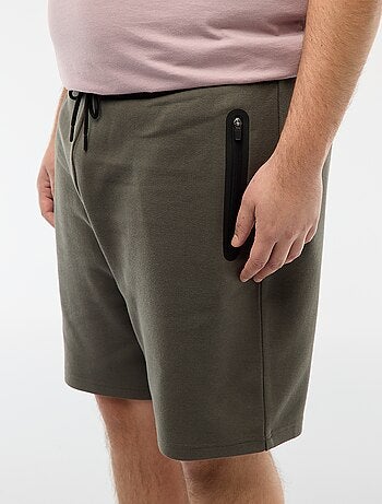 Bermuda en piqué de coton