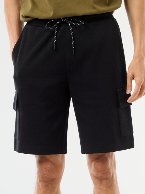 Bermuda en piqué de coton multipoches - Kiabi