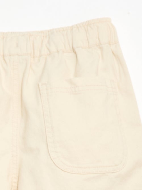 Bermuda en sergé - Kiabi