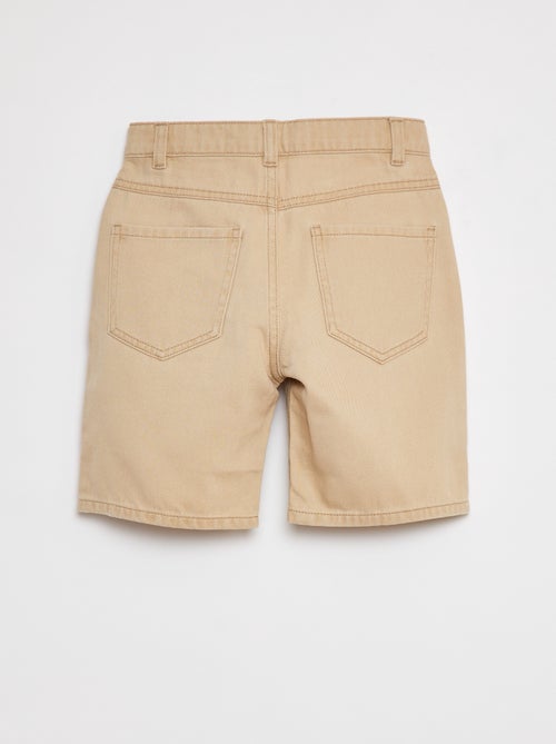 Bermuda en twill coupe loose - Kiabi Bermuda en twill coupe loose - Kiabi