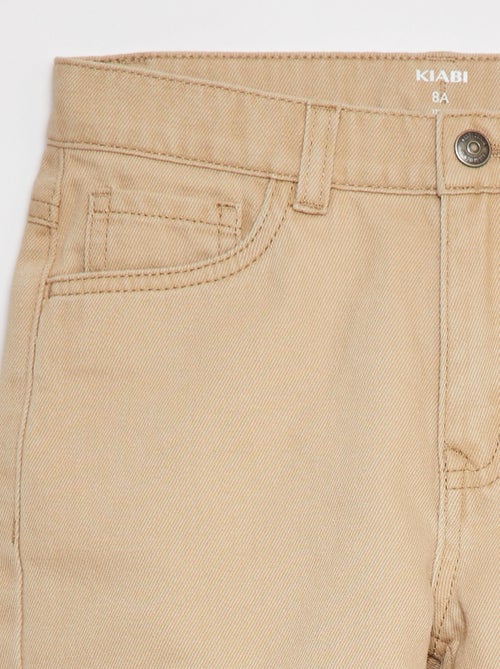 Bermuda en twill coupe loose - Kiabi Bermuda en twill coupe loose - Kiabi