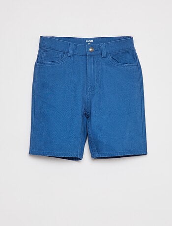 Bermuda en twill coupe loose