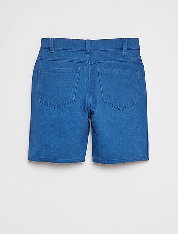 Bermuda en twill coupe loose