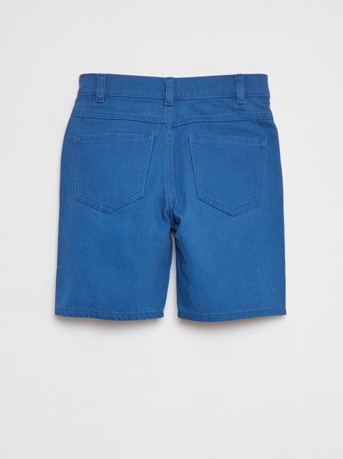 Bermuda en twill coupe loose - Kiabi
